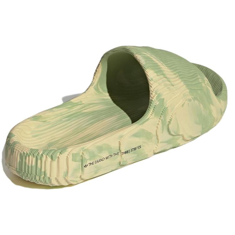 adidas Adilette 22 Slides 'Magic Lime Desert Sand' Men's GY1597