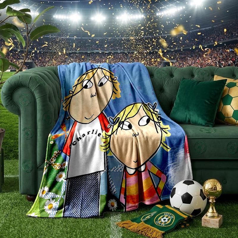 Lola Adventure Throws Blanket Flannel Blankets Plush for Couch Bed Gifts for Men Women Travel Picnic Blanket Christmas Fan Gifts