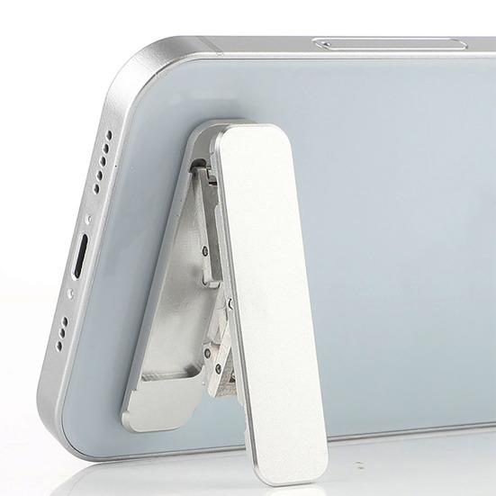 Mini skládací držák na mobilní telefon Stojan s nastavitelným úhlem trojúhelníková podpěra Vodotěsný Kapesní tenký design Držák na telefon bez použití rukou pro každodenní použití