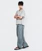 WAAR M292 Cation Wide Pants_Sage Grey