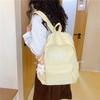 Schoolbag New High-value Backpack Japanese Ins Bow Junior High School Student Schoolbag Lightweight Large-capacity Travel Backpack