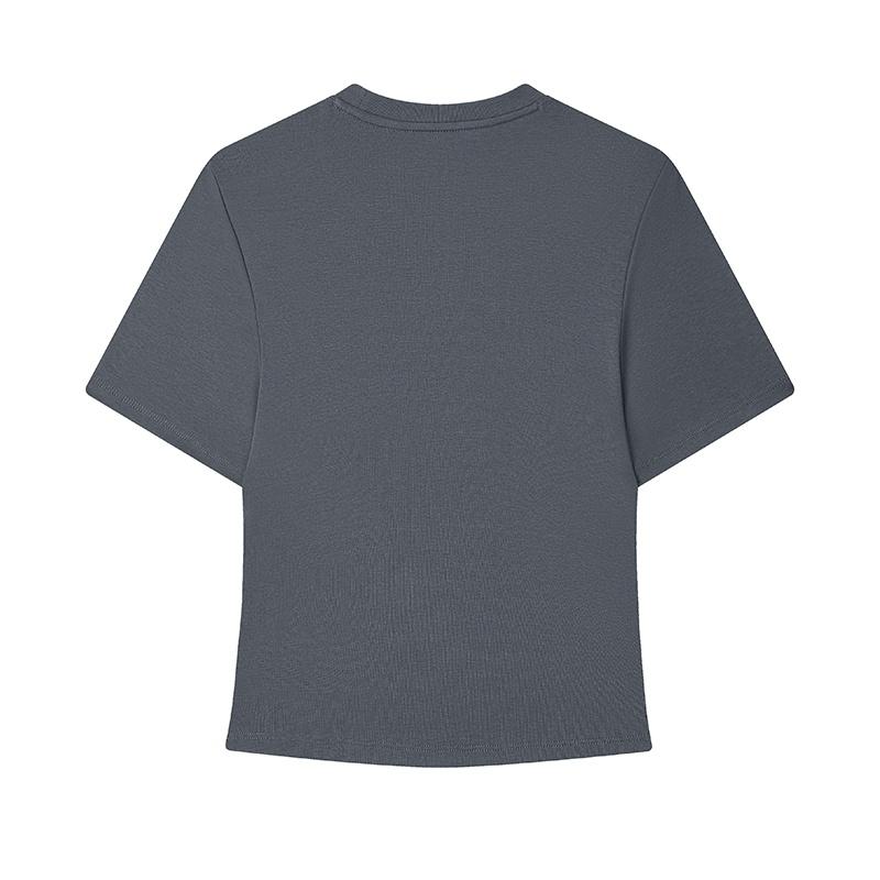 FILA Lifestyle T Shirt Women's Silent Gray F11W529120FDY