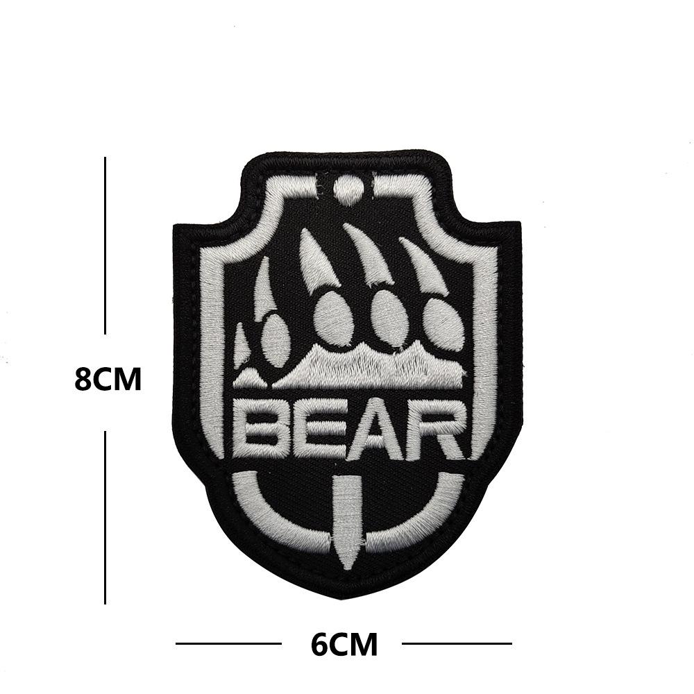 

Escape from Tarkov BEAR USEC Вышитая нарукавная нашивка - Значок из ткани на липучке
