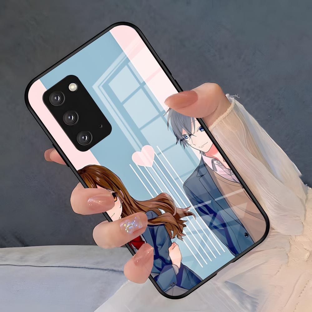 Anime Horimiya Phone Case For Samsung S26 S25 Plus S20 S20 Plus S22 Ultra S23 FE S21 Plus S21 Ultra Glass Cover