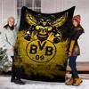 BVB Theme Printed Blanket - Perfect for Couch, Bed, Travel & Outdoor Use | Machine Washable, Cozy & Durable.