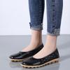 Fashion Leather Women Flats New Cut-Outs Summer Shoes Woman Hollow Women's Loafers Female Solid Shoe Large Size 35-44
