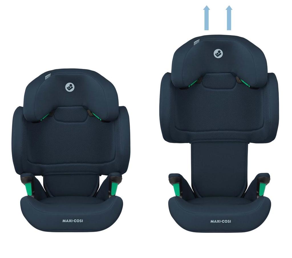 Compatibil atât cu sistemul de fixare ISOFIX, cât și cu centura de siguranță RODIFIX R ALBASTRU AUTENTIC 3 ani și jumătate și peste QNY8760477110 MAXI-COSI I-SIZE (garanție