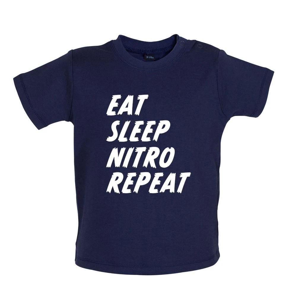 Eat Sleep Nitro Repeat - Kids T-Shirt / Kids Jumpsuit - Gladiator TV 100