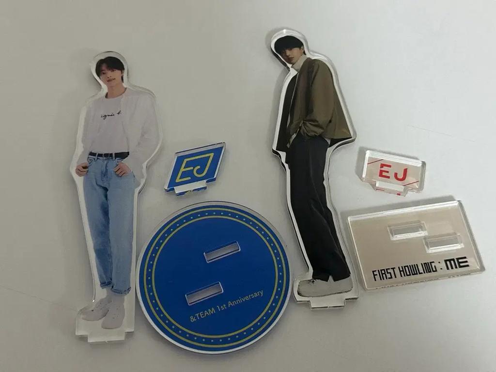 &TEAM Líder do Conselho Andy 1º Aniversário Primeiro Arco Uivante Estrela Acrílica Suportes - Transferência em Massa Usado