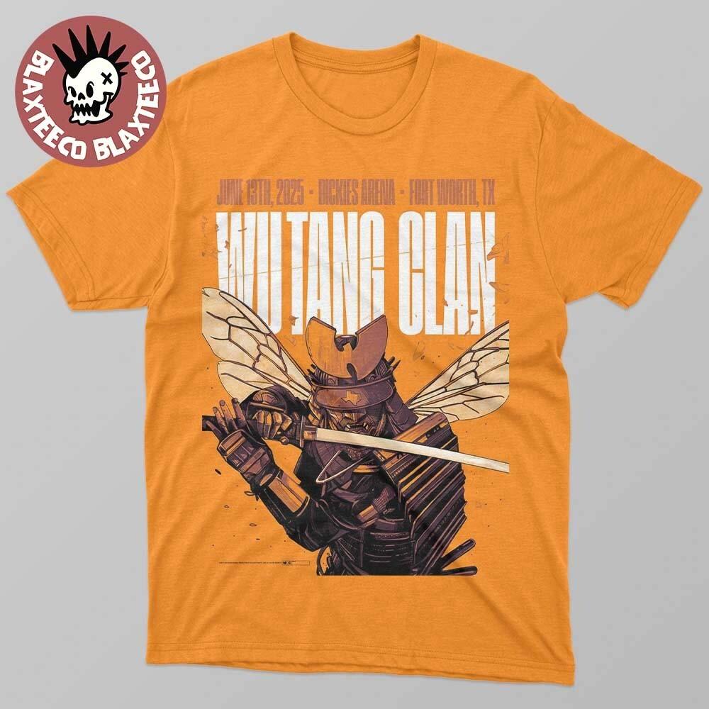 Wu Tang Texas 2026 Tour Concert Tee Unisex T-Shirt Gift for Friends Size S-5XL