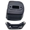 Muffler Exhaust Silent Block Gasket Bracket for Husqvarna 390 385 372 371 365 362 XP JONSERED 2065 2165 2071 2171