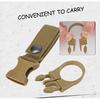 2pcs Waterbottle Buckle Hook Nylon Webbing Buckle Hook for Going Out Climb Backpack Hanger Camp Water Bottle Holder Clip Cup Holders 5