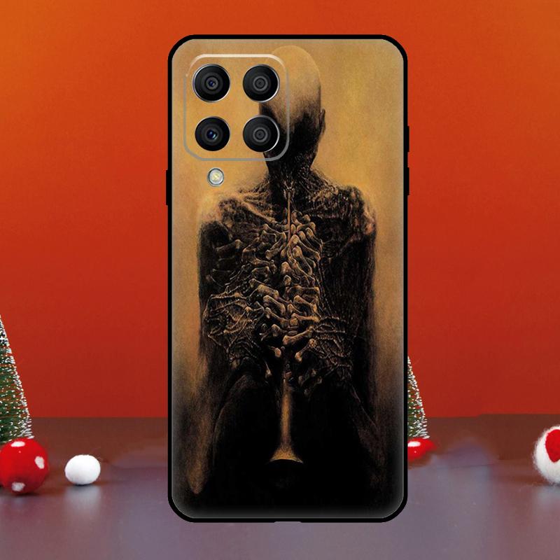 

Zdzislaw Beksinski Art For Samsung Galaxy M14 M34 M54 M11 M21 M31 M13 M33 M35 M53 M55 M15 M12 M32 M52 M06 M16 Case Samsung M31s