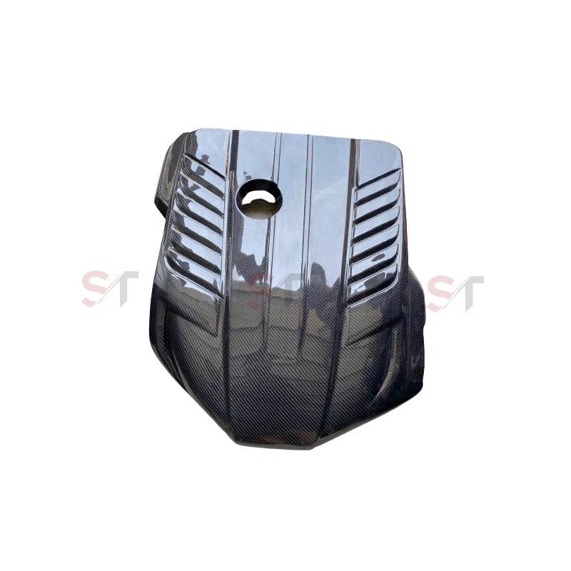 Carbon Fiber Bull Demon Engine Hood Cover for Toyota Supra A90/A91