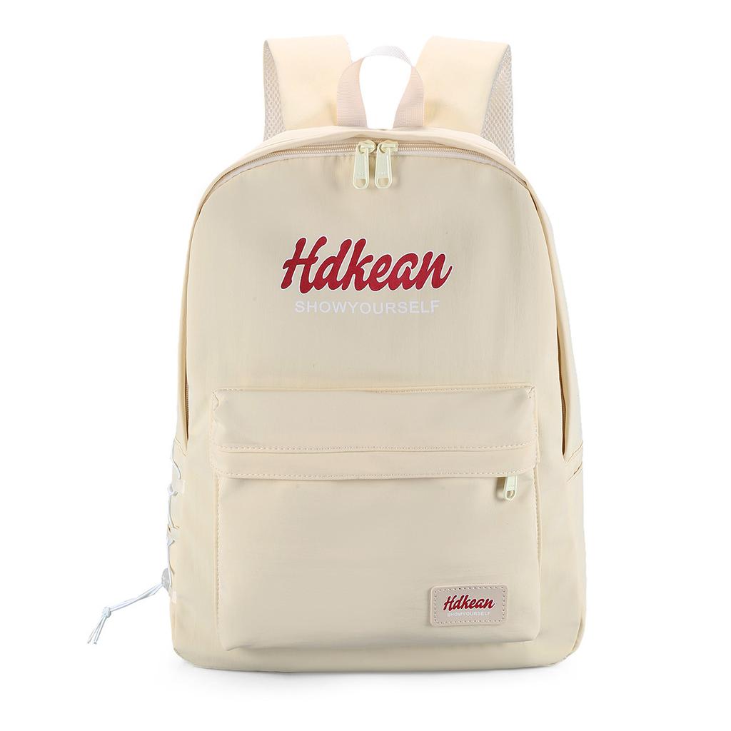Schoolbag Korean Academy Style School Bag Male and Female Students Fashion Large Capacity Travel Shoulders Lightweight Junior High School Student 