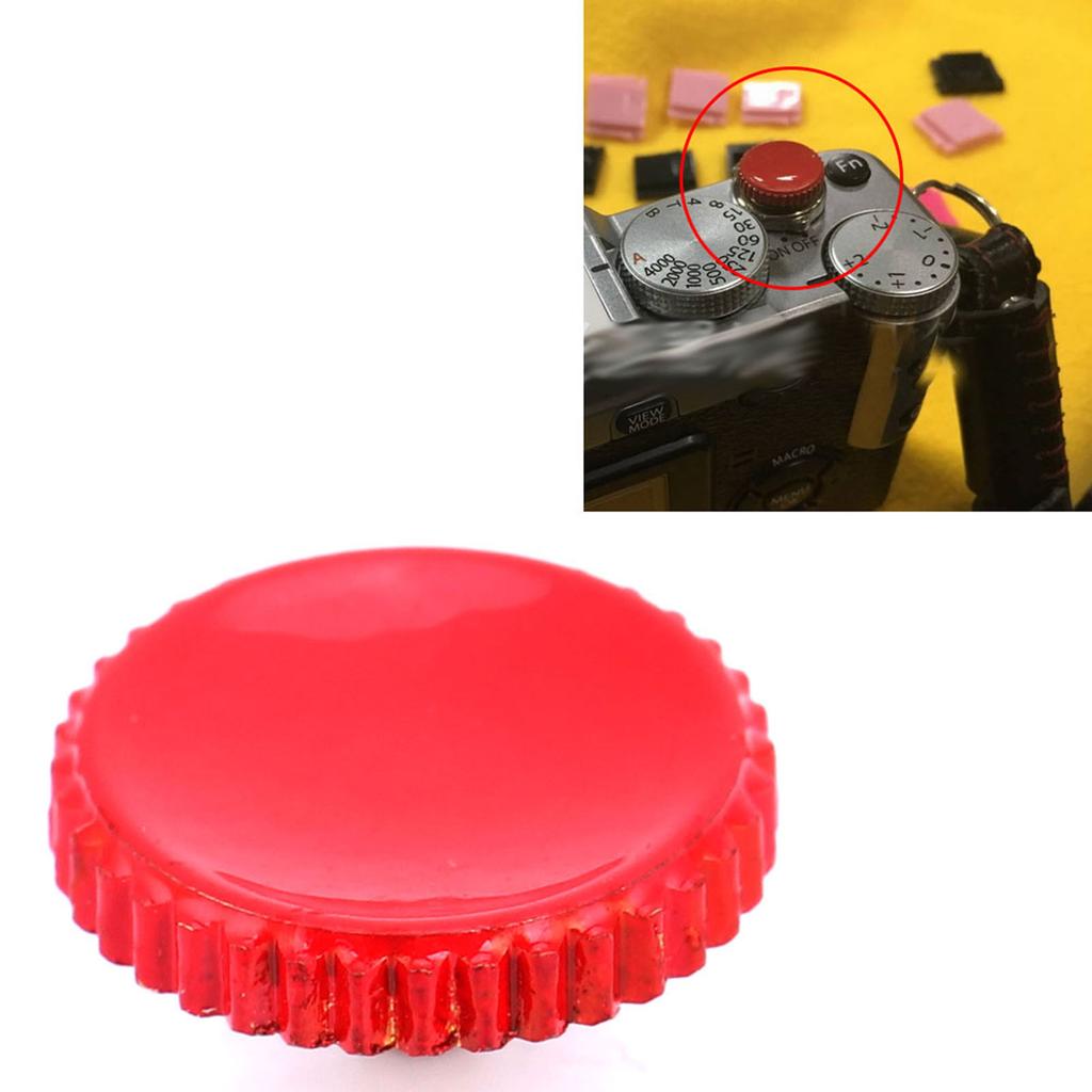 1 Pcs Camera Shutter Release Button for Celsius Celsius Celsius (red)