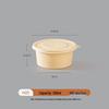 Handun Biodegradable 5-Compartment Round Takeaway Box