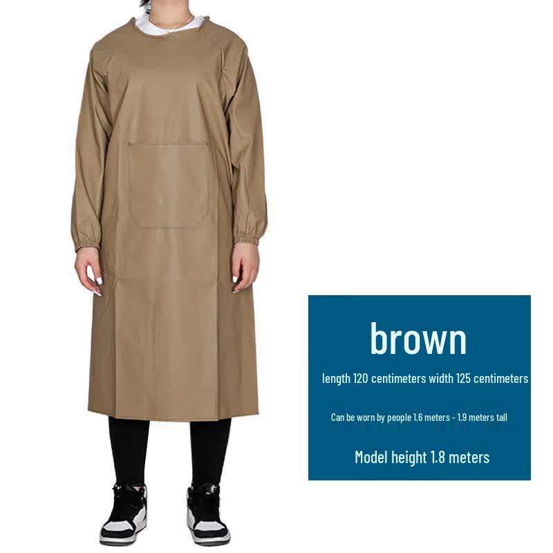 PU Leather Waterproof Work Apron