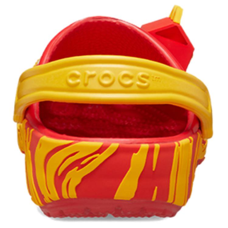 McDonald's x Crocs EVA Happy Classic Comfortable Casual Trend Hole Shoes Unisex Red
