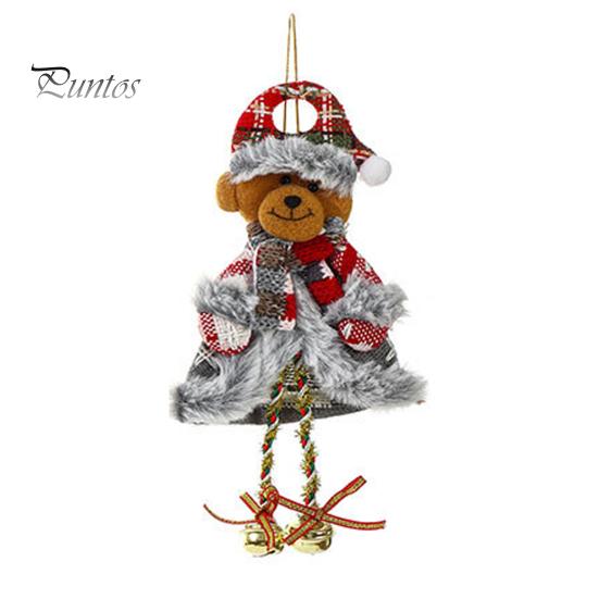 Christmas Pendant Fine Workmanship Christmas Tree Hanging Doll Ornament for Party Festive Home Decoration