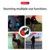 USB Highlight Bicycle Tail Light, Mountain Bike Headlight Set, Night Riding Safety Warning Light