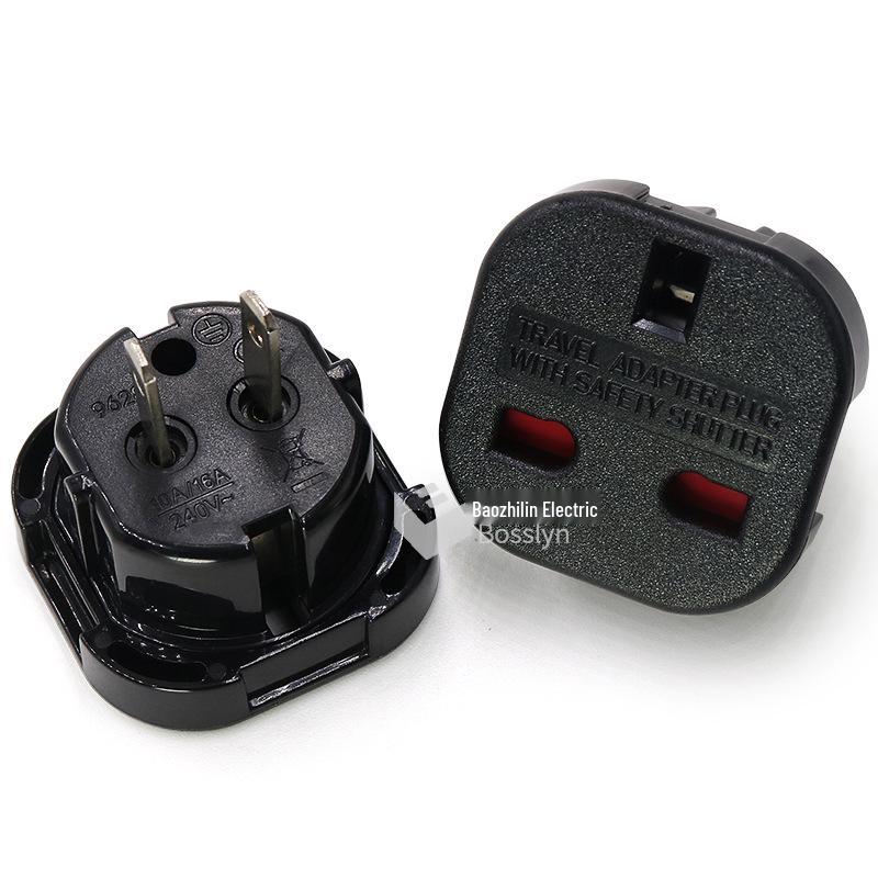 Dual-Use All-Copper UK to US/Australian Adapter Plug