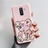 Für Samsung Galaxy A6 Plus A6+ 2018 Hülle SM-A605F Silikonhülle Niedlicher Bär Cartoon Weiche Funda Für Samsung A6 2018 A6Plus Stoßstange
