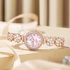 New OLEVS Rose Gold Women Watches Rhinestone Bracelet Ladies Wrist Watches Luxury Brand Womens Watch Female Relogio Feminino