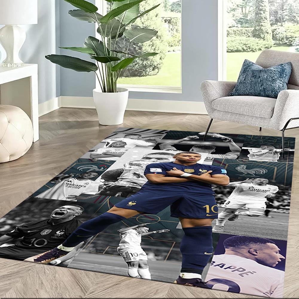 Mbappe 252 Area Rug Design for Kitchen Living Rooms Decorate Room Foyer Antislip Carpet Office Home Decor Wedding Party Gift