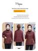 Women's Winter Floral Fleece-Lined Jacket - Thick Cotton Coat for Middle-Aged and Elderly, Long-Sleeved Cold Protection.