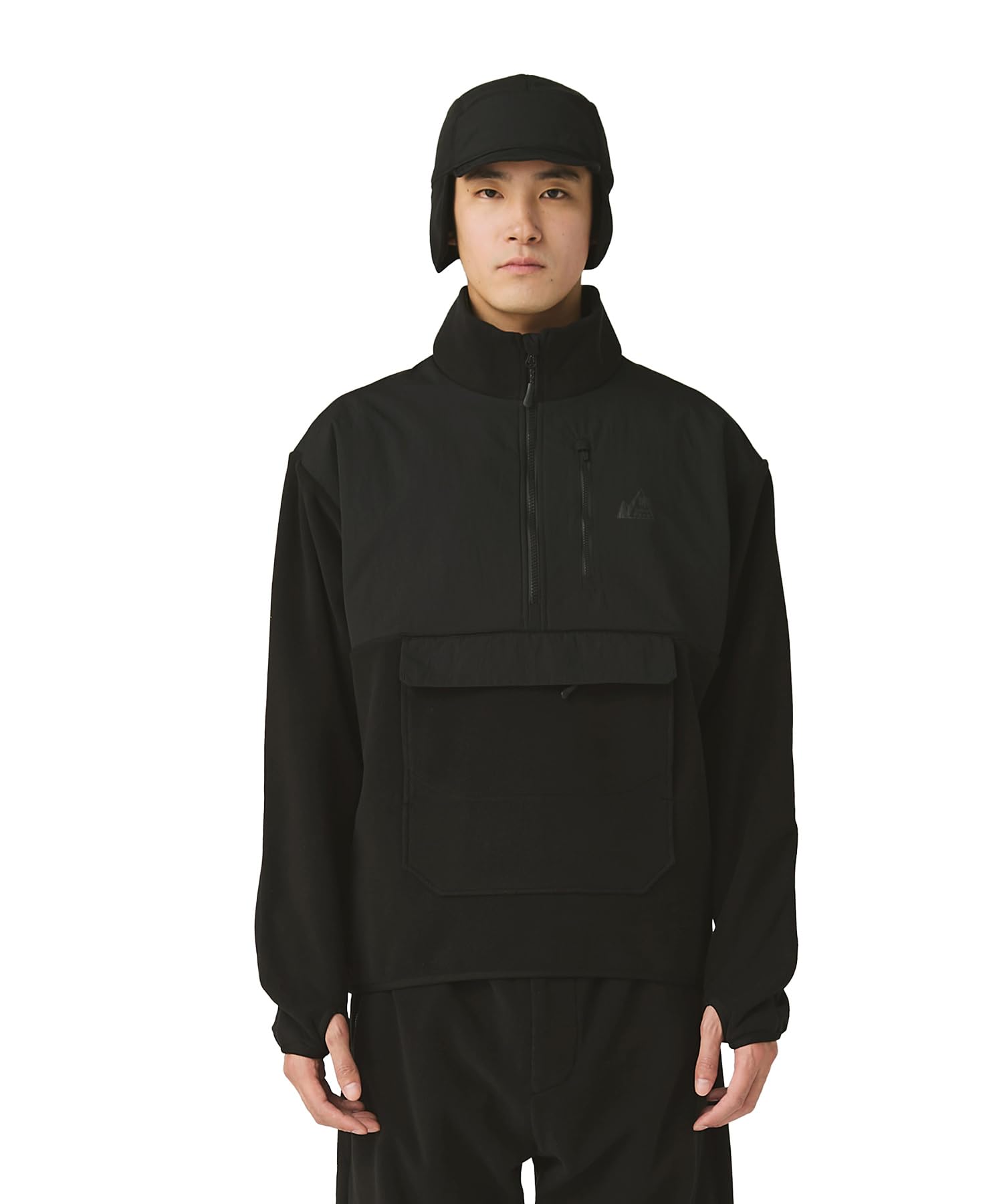 

Snow Peak MofM Fleece Pullover Tops Pullover BLACK L MM4510-SW01 Men s Women s чорний