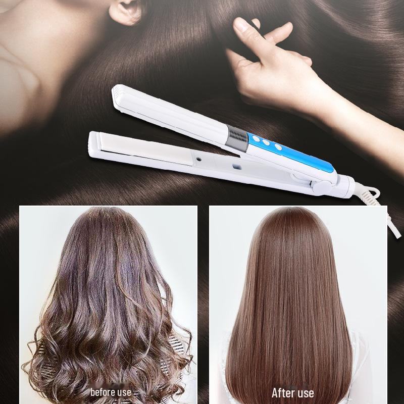 Pritech Ceramic Dual-Use Hair Straightener & Air Bangs Curler