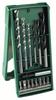 Wood And Concrete Drill Set + Bits 15 Pcs - B 2607019579
