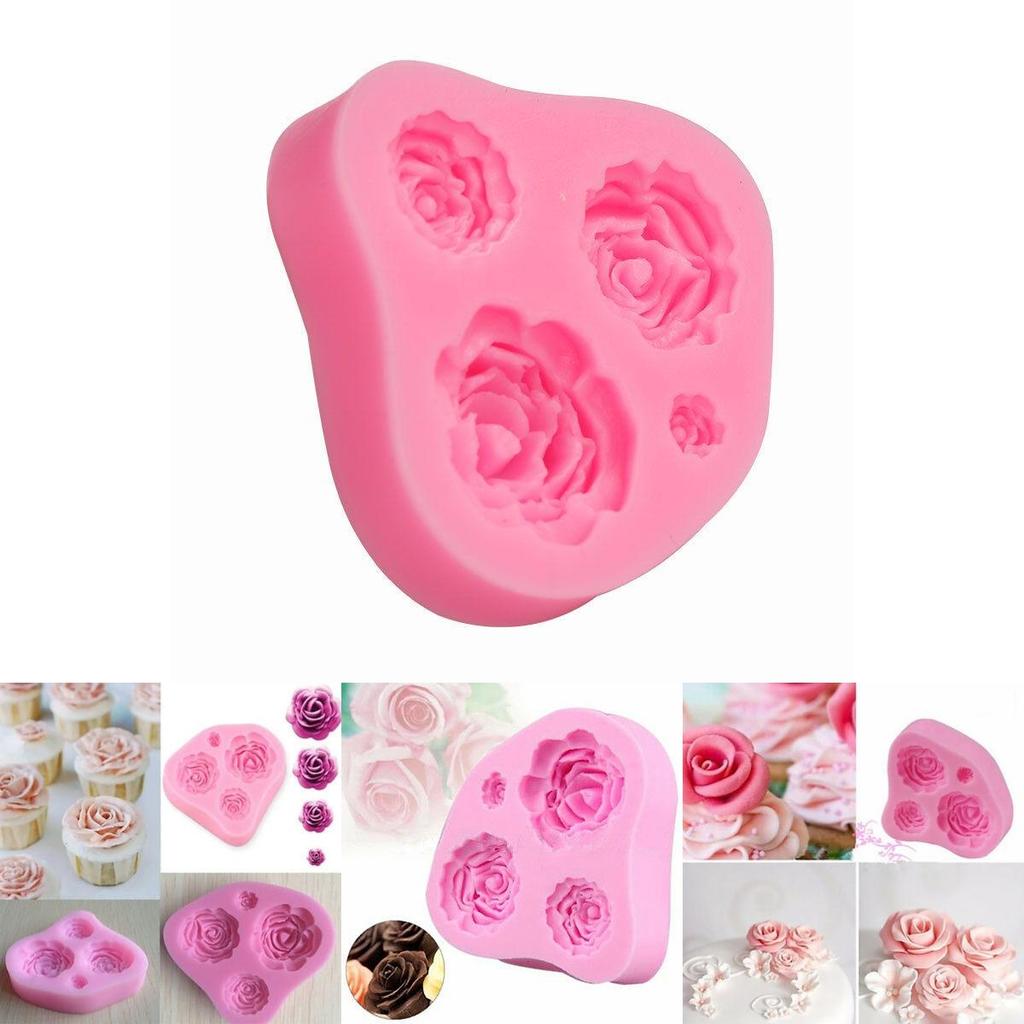 Flexible And Reusable Silicone Sugarcraft Mold For Diy Cake Decorating And Chocolate Baking