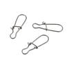 Premium Stainless Steel Fishing Fastlock Needle Swivels Snap Duo-lock Hooks Tackle Set Of 100