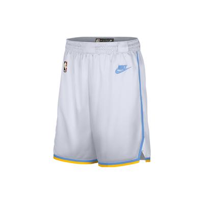 Dri-FIT NBA Los Angeles Lakers Colorblock Dry Shorts Men Bottoms White DO9505-100