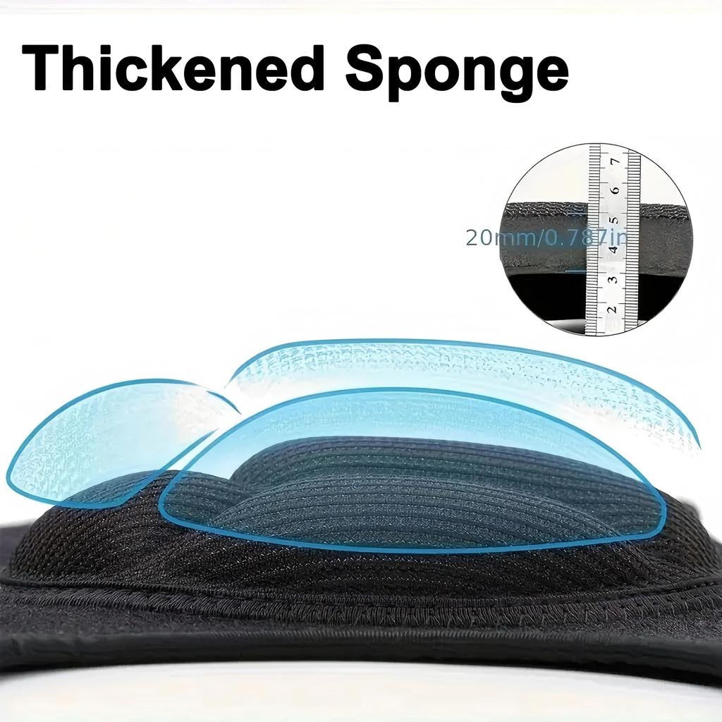 Protective Knee Pads with EVA Shock Absorber Full Protection for Sports Thickened Sponge Knee Support for Basketball Run Hike