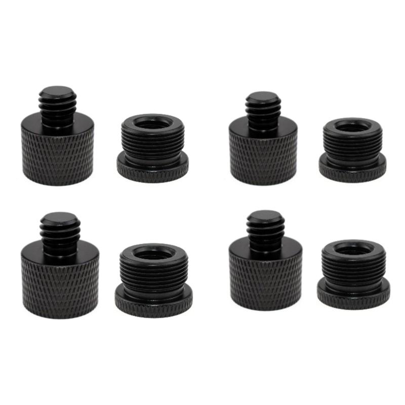 

Microphone Stand Adapter Screw 5/8 3/8 1/4 Converter Screws for Microphone Camera Tripods Stand Screws Aluminum Alloy-