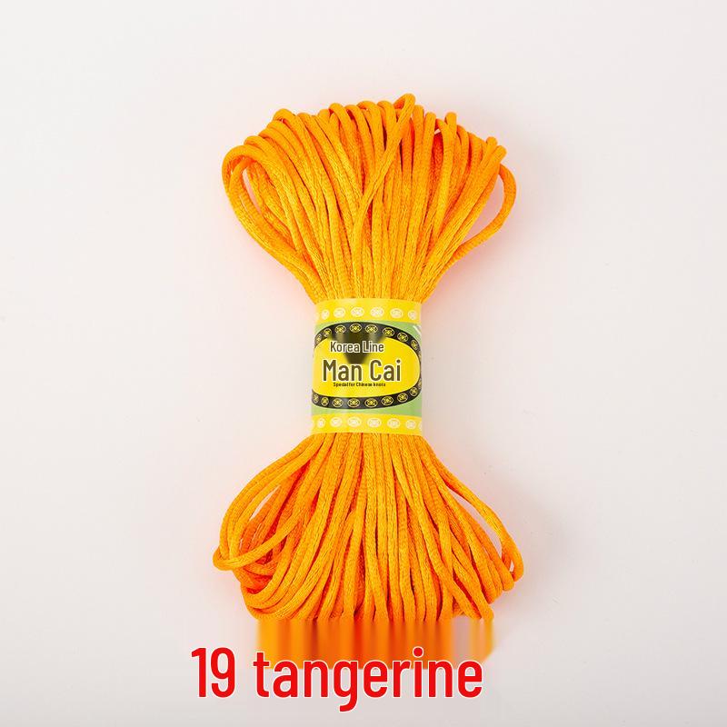 Korean Jade and Chinese Knot Weaving Cord - 20 Meters (No. 5 & No. 7)