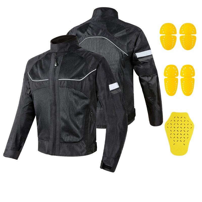 Motorcycle Riding Suit With Mesh Ventilation And Breathability CE Level 2 Anti Fall Motorcycle Racing Rider Equipment For Men