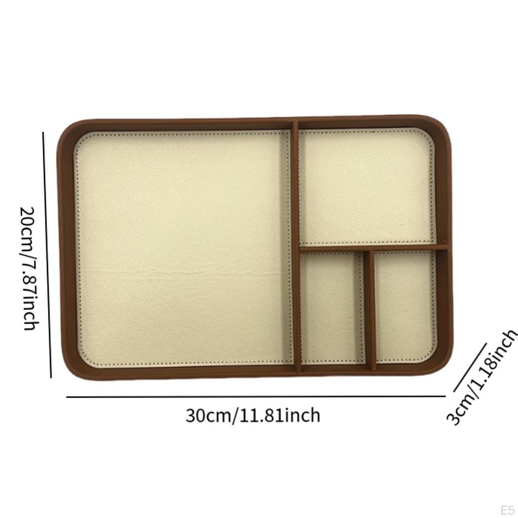 Auffangschale Valet Premium Modern, Verschleißfest, für Männer, Aufbewahrungsbehälter Nachttisch-Organizer