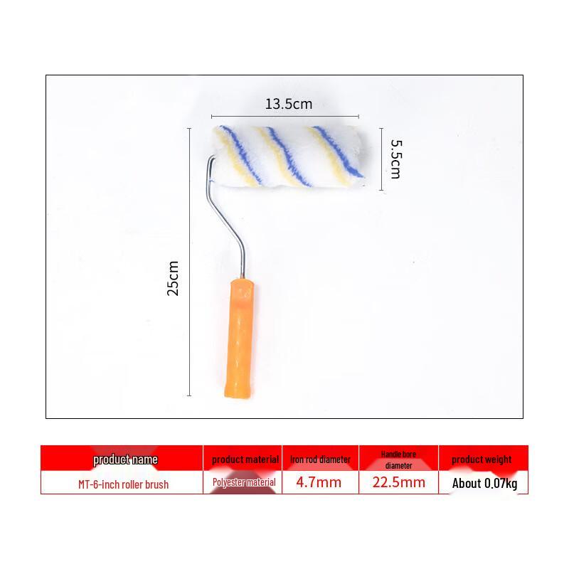 Churong 6-inch Paint Roller Brush Set