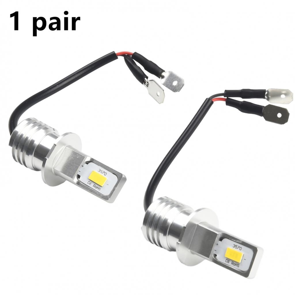 Fog Light Bulb Aluminum Alloy Conversion Kit H3 LED Super Bright
