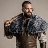 Plush Faux Fur Shawl Polyester Viking Costume Cape New Shoulder Cape  Renaissance Costume