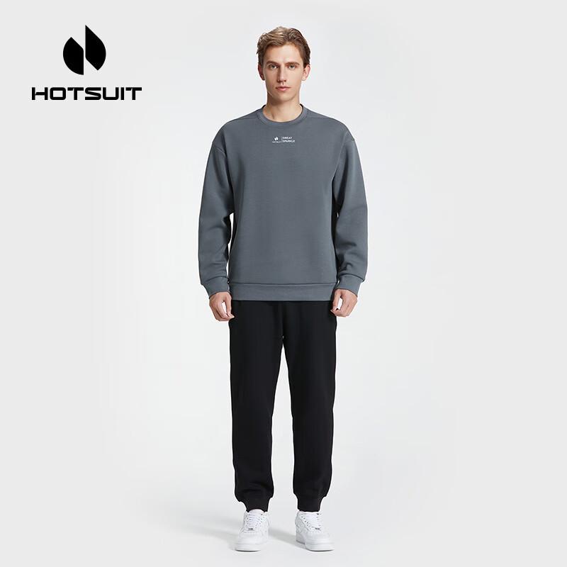 HOTSUIT Men's Cotton V-Neck Sweatshirt