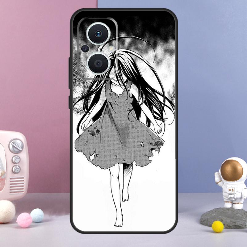 Horror Manga Style Funda For OPPO Reno 8 Lite 11F 12F 13F 14F 10 11 12 13 14 Pro OPPO Find X9 X5 X6 X8 Pro Case