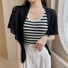 Weave Knitted Hollow Shawl Cross Blouse Shoulder Fake Collar  Autumn/Winter/Spring/Summer