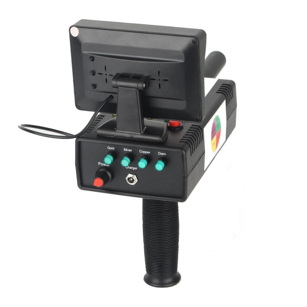 Metal Detector ABS Housing Sensitive Stable Quick Scanning Treasure Finder for Gold Silver Copper
