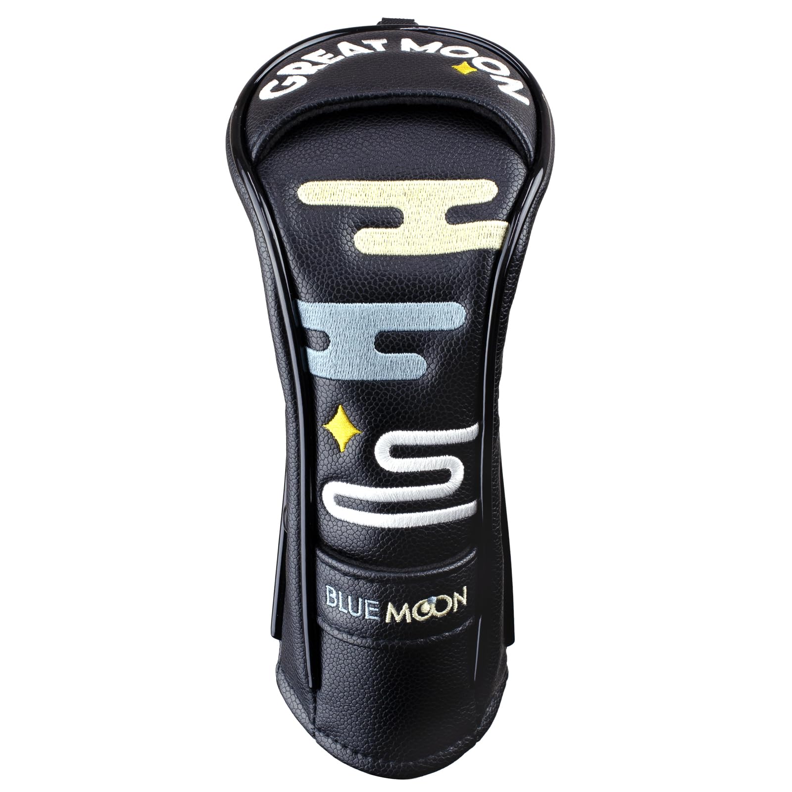 

Синий Чехол для Головки Клуба для Гольфа Чехол для Головки Клуба 2025 Модель Утилита/UT [5 Серия] [Ekasumi Star] (5.2ES Черный)