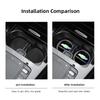 Keychain 2PCS Car Water Coaster Pad Laser Water Coaster Accessories For Chevrolet Matiz Onix Camaro Colorado Cobalt Spark Cruze